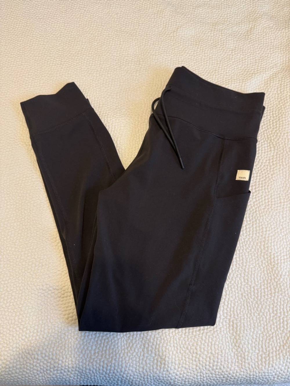 Vuori Black Joggers With Pockets